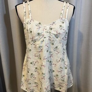 Floral Double Strap Camisole